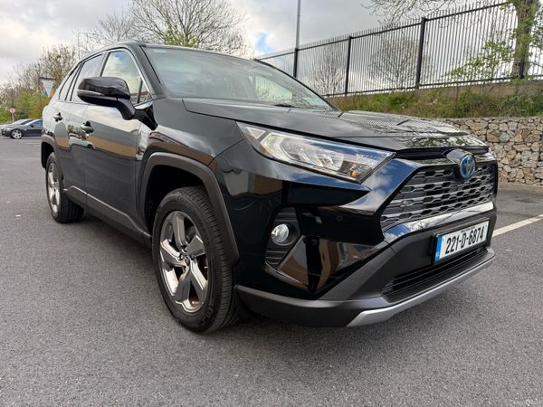 Toyota RAV4 SUV, Petrol Hybrid, 2022, Black