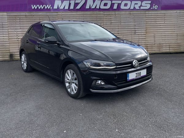 Volkswagen Polo Hatchback, Petrol, 2018, Black
