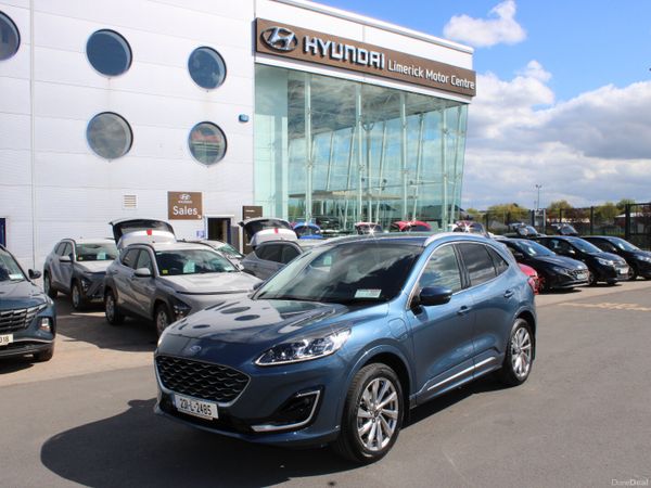 Ford Kuga SUV, Petrol Plug-in Hybrid, 2023, Blue