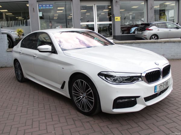 BMW 5-Series Saloon, Diesel, 2017, White