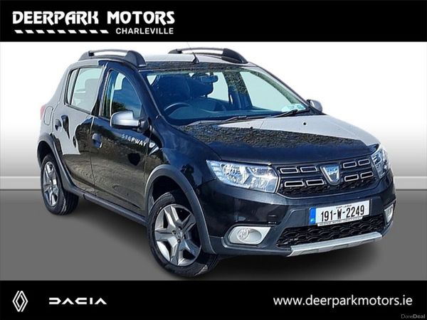 Dacia Sandero Stepway Hatchback, Petrol, 2019, Black