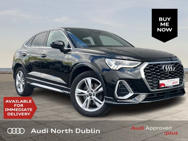 Audi Q3 SUV, Petrol Hybrid, 2023, Black