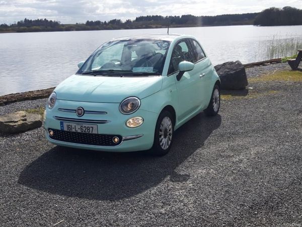 Fiat 500 Hatchback, Petrol, 2016, Green