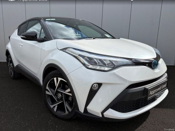 Toyota C-HR SUV, Petrol Hybrid, 2023, White