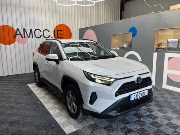Toyota RAV4 SUV, Petrol Hybrid, 2024, White