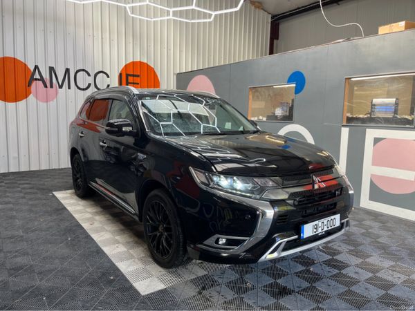 Mitsubishi Outlander SUV, Petrol Plug-in Hybrid, 2019, Black