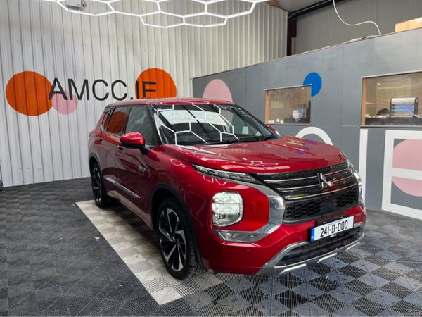 Mitsubishi Outlander SUV, Petrol Plug-in Hybrid, 2024, Red