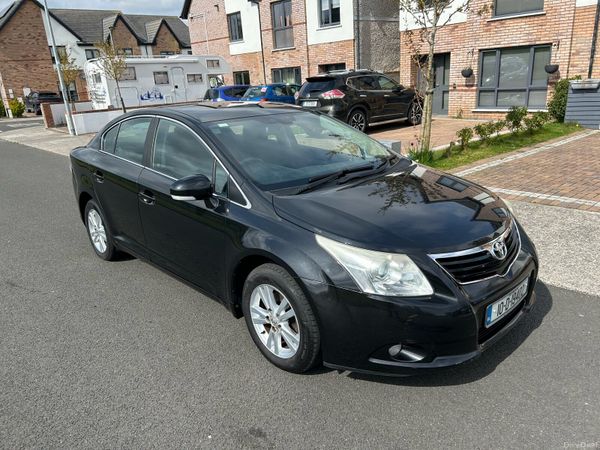 Toyota Avensis Saloon, Petrol, 2010, Black