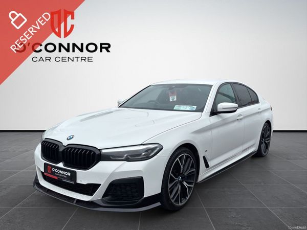 BMW 5-Series Saloon, Diesel, 2022, White