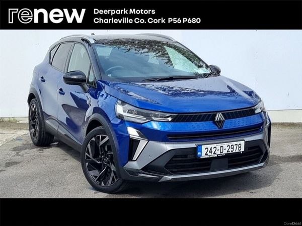 Renault Captur Hatchback, Petrol Hybrid, 2024, Blue