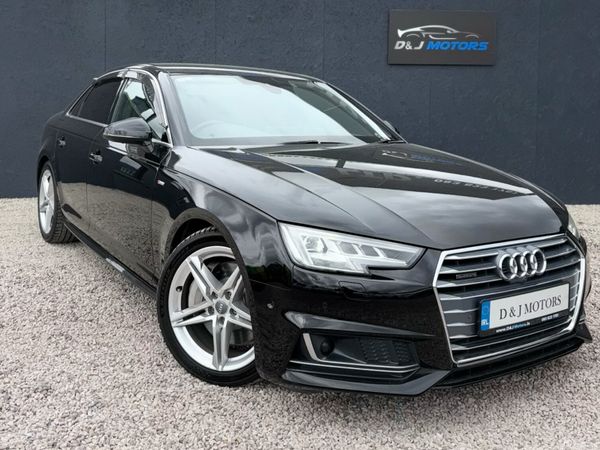 Audi A4 Saloon, Petrol, 2018, Black