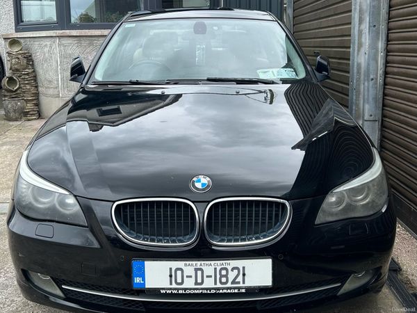BMW 5-Series Saloon, Diesel, 2010, Black