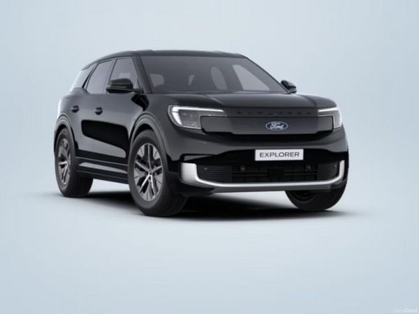 Ford Explorer SUV, Electric, 2026, Black