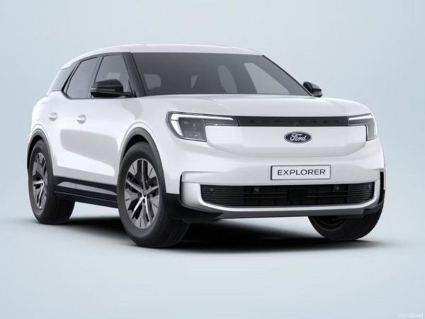 Ford Explorer SUV, Electric, 2026, White