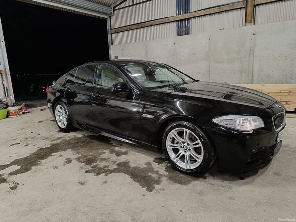 BMW 5-Series Saloon, Diesel, 2013, Black