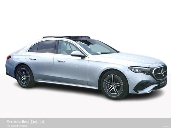 Mercedes-Benz E-Class Saloon, Diesel Plug-in Hybrid, 2024, Silver