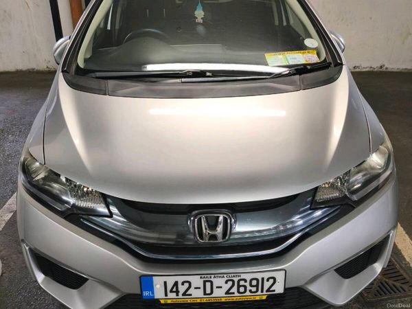 Honda Fit Hatchback, Petrol Hybrid, 2014, Silver