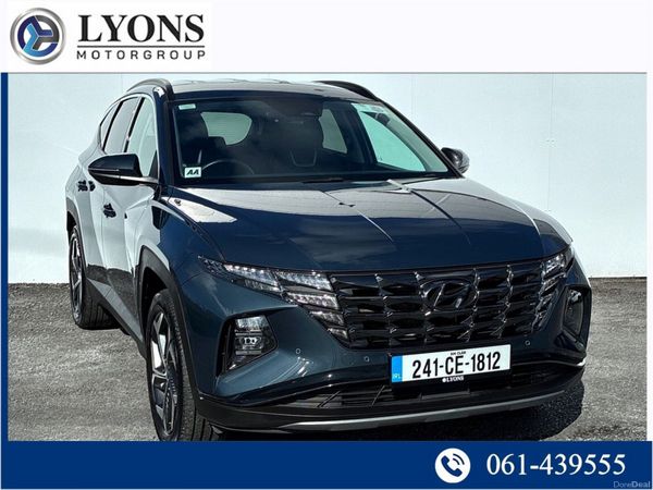 Hyundai Tucson SUV, Petrol Plug-in Hybrid, 2024, Blue