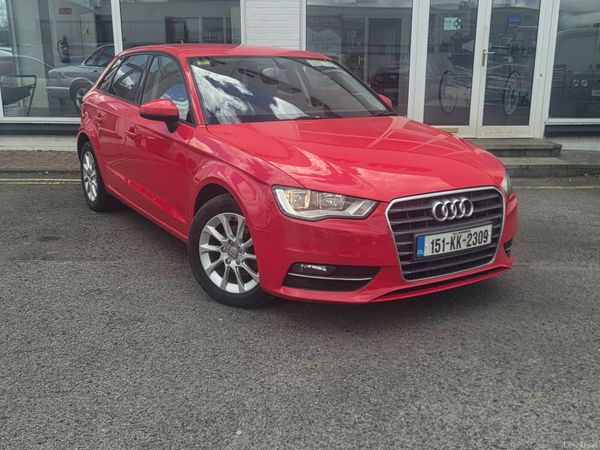 Audi A3 Hatchback, Diesel, 2015, Red