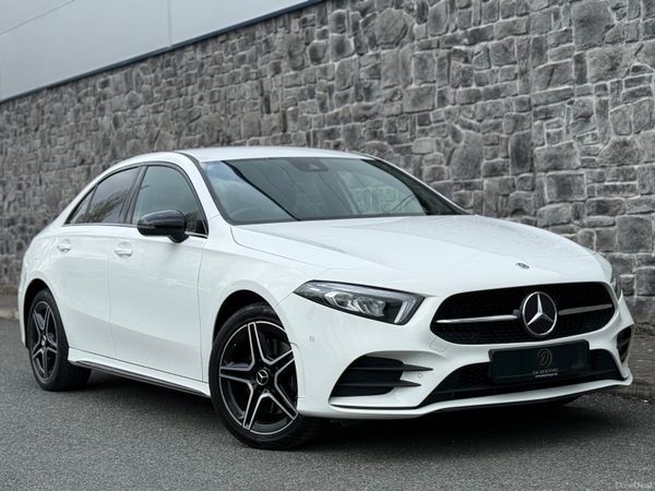 Mercedes-Benz A-Class Saloon, Petrol Plug-in Hybrid, 2022, White