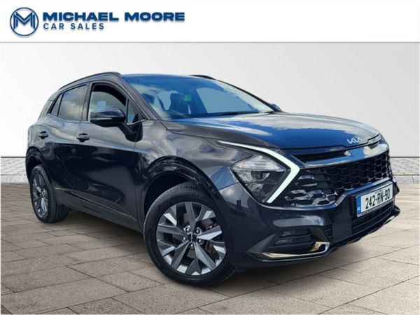 Kia Sportage SUV, Petrol Hybrid, 2024, Black