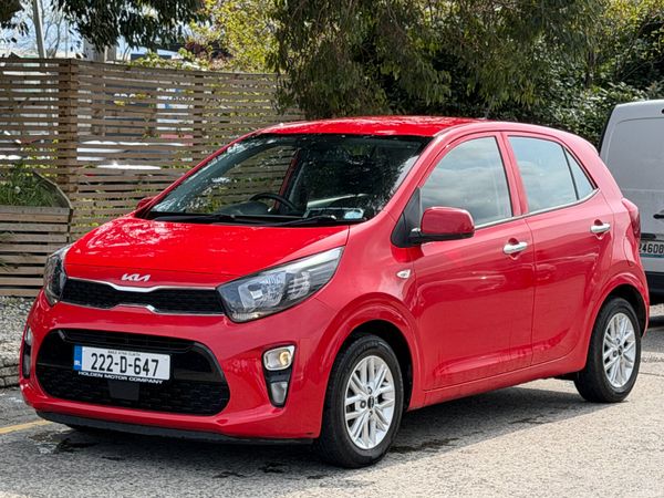 Kia Picanto Hatchback, Petrol, 2022, Red