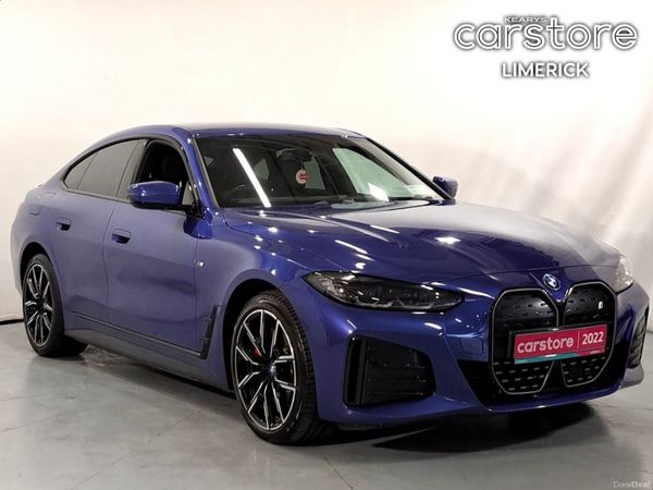 BMW i4 Hatchback, Electric, 2022, Blue
