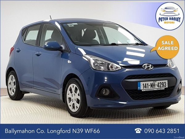 Hyundai i10 Hatchback, Petrol, 2014, Blue