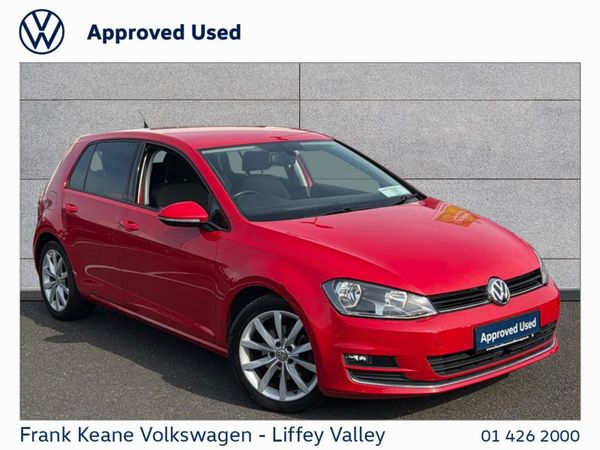 Volkswagen Golf Hatchback, Diesel, 2015, Red