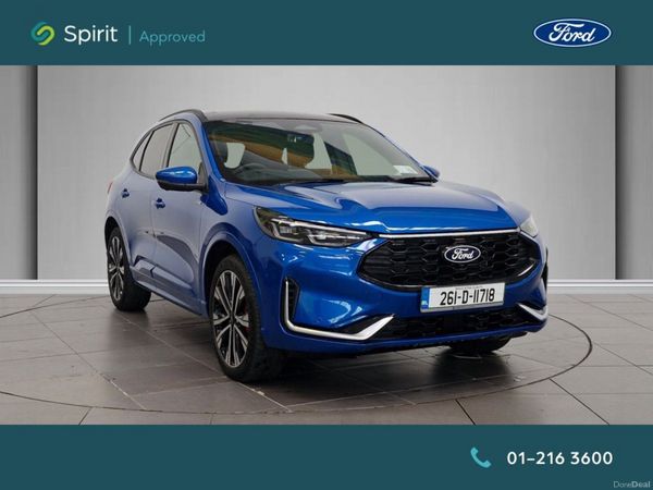 Ford Kuga SUV, Petrol Plug-in Hybrid, 2026, Blue