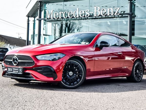Mercedes-Benz CLE Coupe, Diesel, 2024, Red
