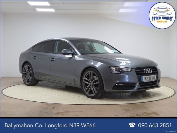 Audi A5 Hatchback, Diesel, 2015, Grey