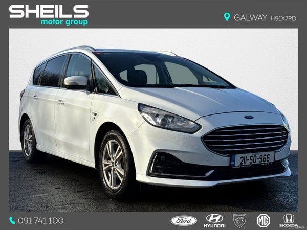 Ford S-Max MPV, Diesel, 2021, White