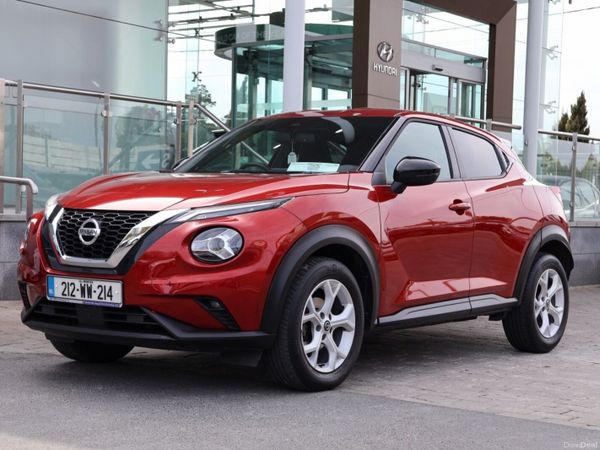 Nissan Juke SUV, Petrol, 2021, Red