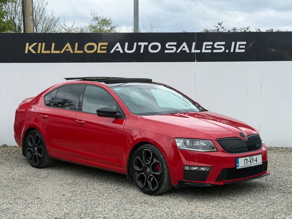 Skoda Octavia Saloon, Diesel, 2017, Red