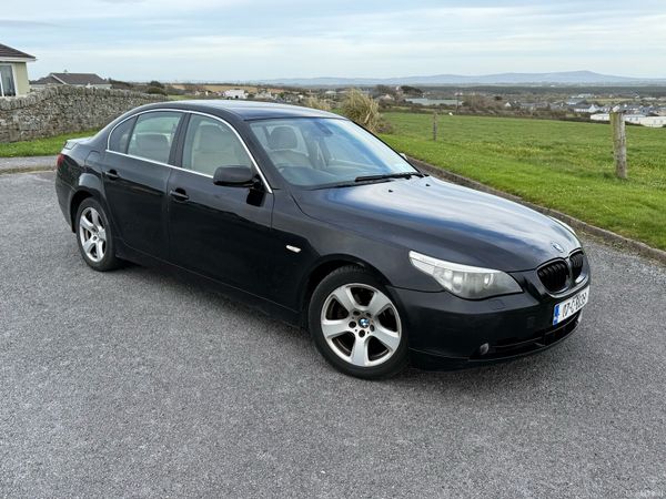 BMW 5-Series Saloon, Diesel, 2007, Black