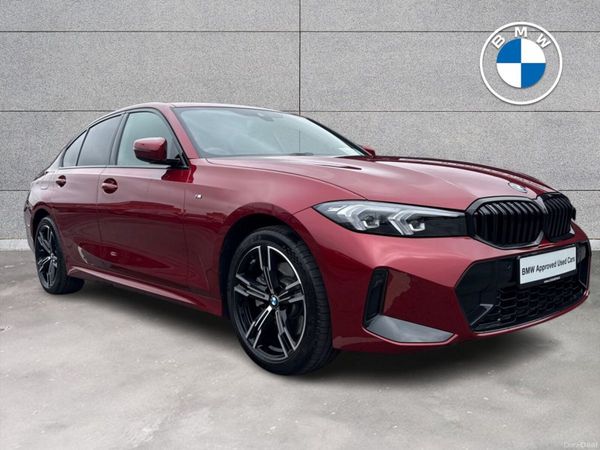 BMW 3-Series Saloon, Petrol Plug-in Hybrid, 2026, Red