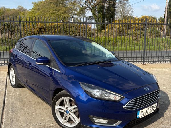 Ford Focus Hatchback, Diesel, 2016, Blue