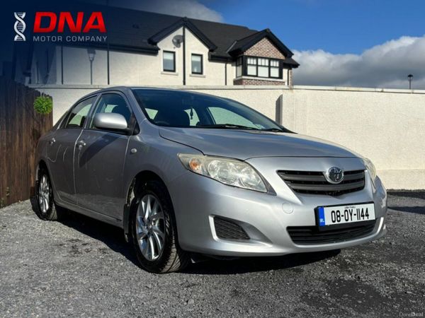 Toyota Corolla Saloon, Petrol, 2008, Silver