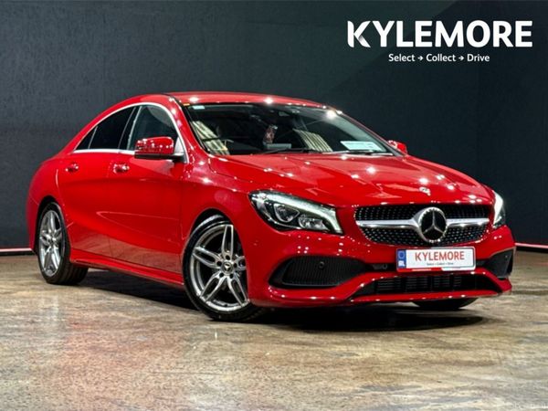 Mercedes-Benz CLA Saloon, Petrol, 2017, Red