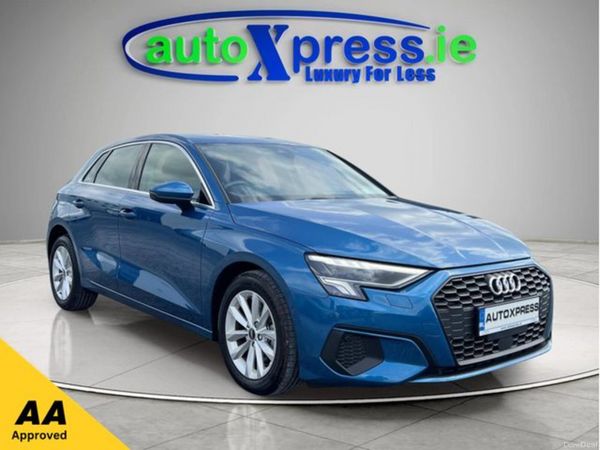 Audi A3 Hatchback, Petrol, 2021, Blue