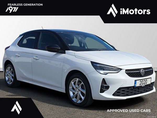 Vauxhall Corsa Hatchback, Petrol, 2020, White