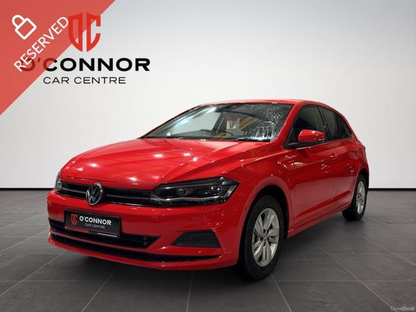 Volkswagen Polo Hatchback, Petrol, 2020, Red