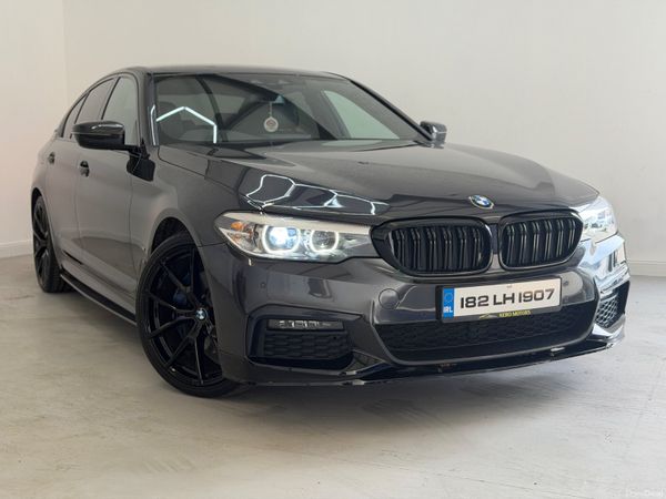 BMW 5-Series Saloon, Petrol Plug-in Hybrid, 2018, Grey
