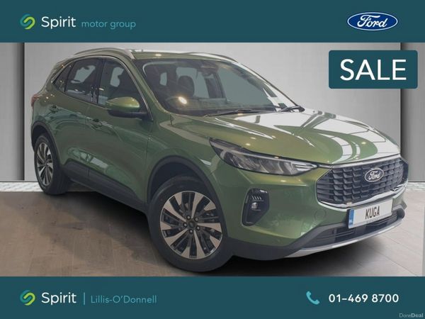 Ford Kuga SUV, Petrol Plug-in Hybrid, 2026, Green