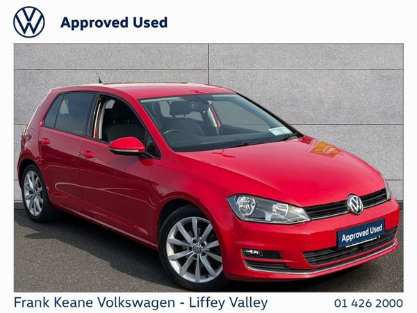 Volkswagen Golf Hatchback, Diesel, 2015, Red