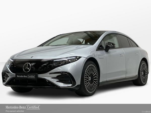 Mercedes-Benz EQS Saloon, Electric, 2024, Silver