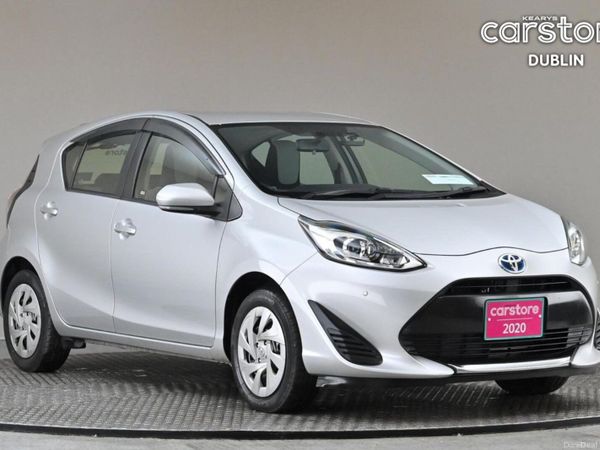Toyota Aqua Hatchback, Petrol Hybrid, 2020, Silver