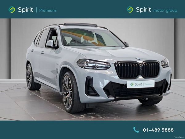 BMW X3 SUV, Petrol Plug-in Hybrid, 2021, Grey