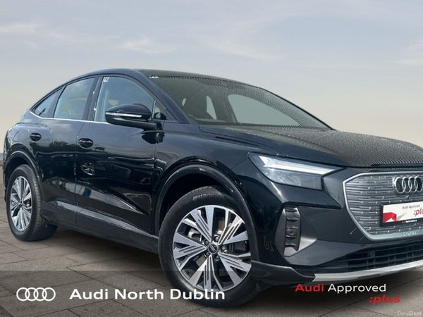Audi Q4 e-tron SUV, Electric, 2024, Black